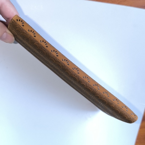 Leather lacquered Bill Bi-Fold Wallet - Picture 5 of 10